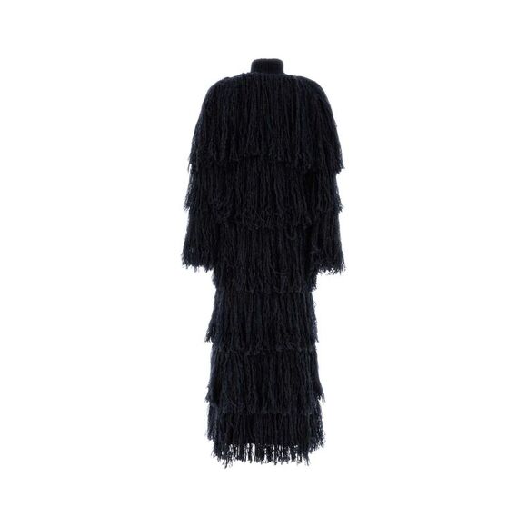SAINT LAURENT Black Mohair Blend Cardigan - Picture 2 of 2